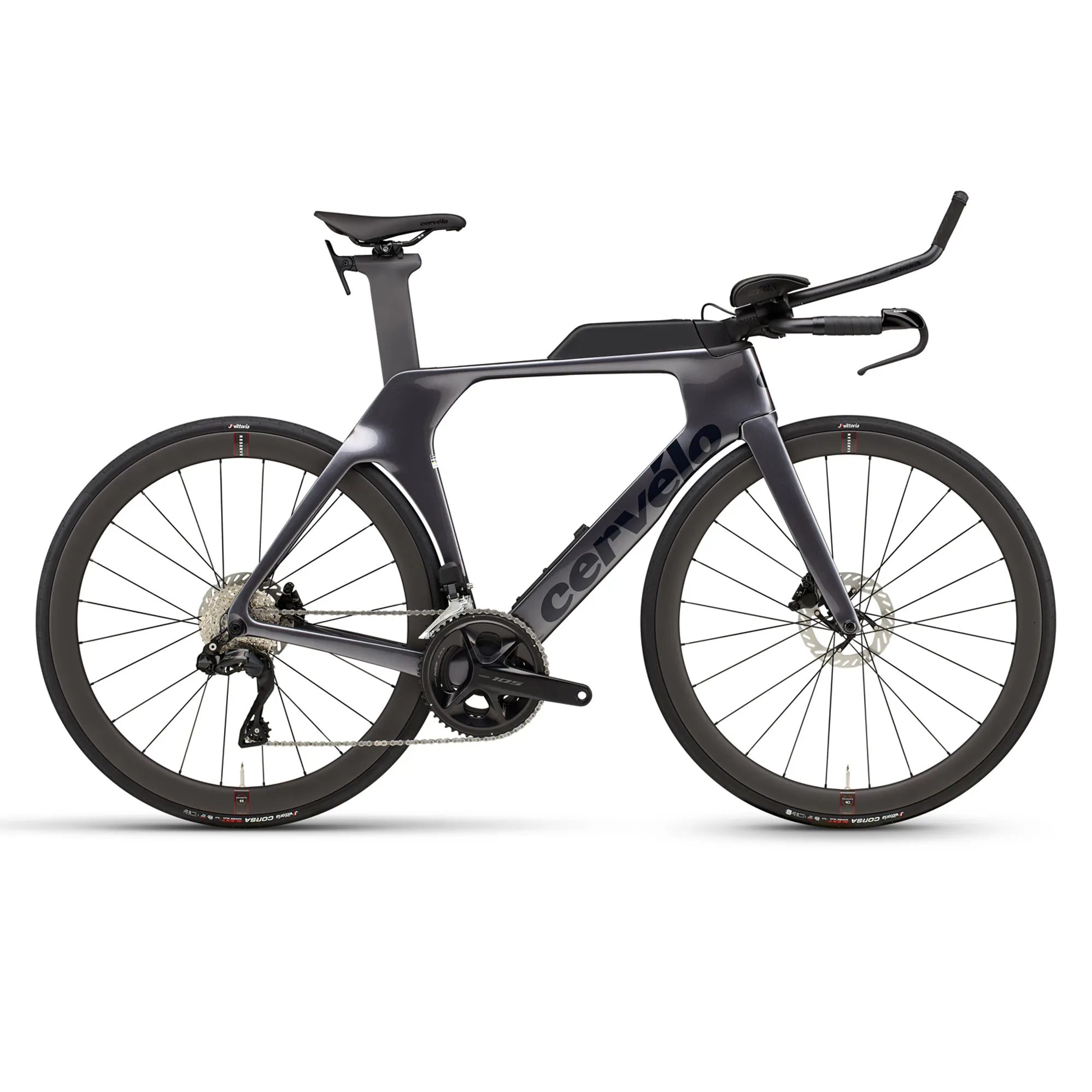 Cervelo P-Series Shimano 105 Di2 Basalt Carbon TT Triathlon Bike