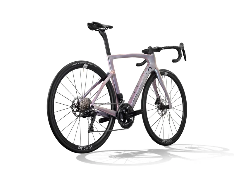 Pinarello F3 Disk 105 Di2 Interstellar Grey Shiny Carbon Road Race Bike-1