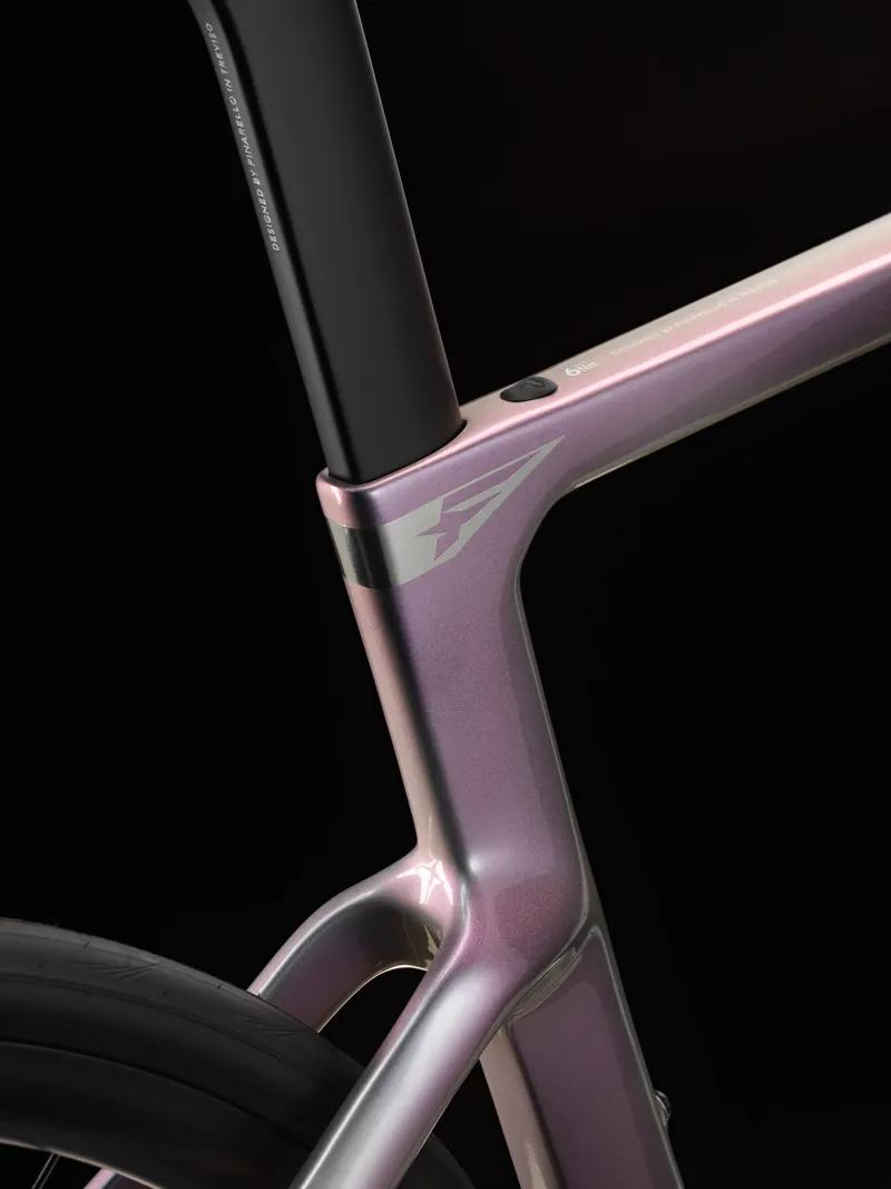 Pinarello F3 Disk 105 Di2 Interstellar Grey Shiny Carbon Road Race Bike-3