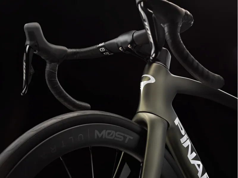 Pinarello F5 Disk 105 Di2 Etna Black Matt Carbon Road Race Bike-4