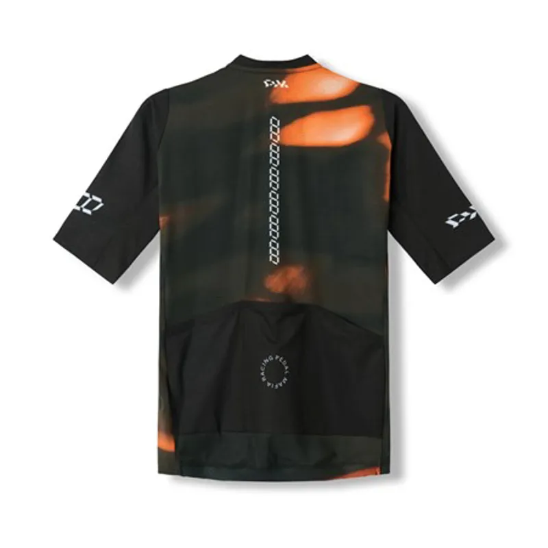 Pedal Mafia Core Race Cycing Jersey - Orange - Men's-1