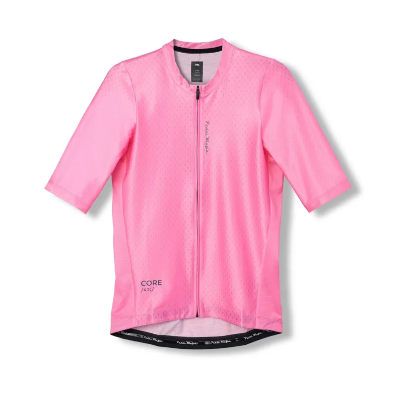 Pedal Mafia Men's Core Short Sleeved Jersey Pink