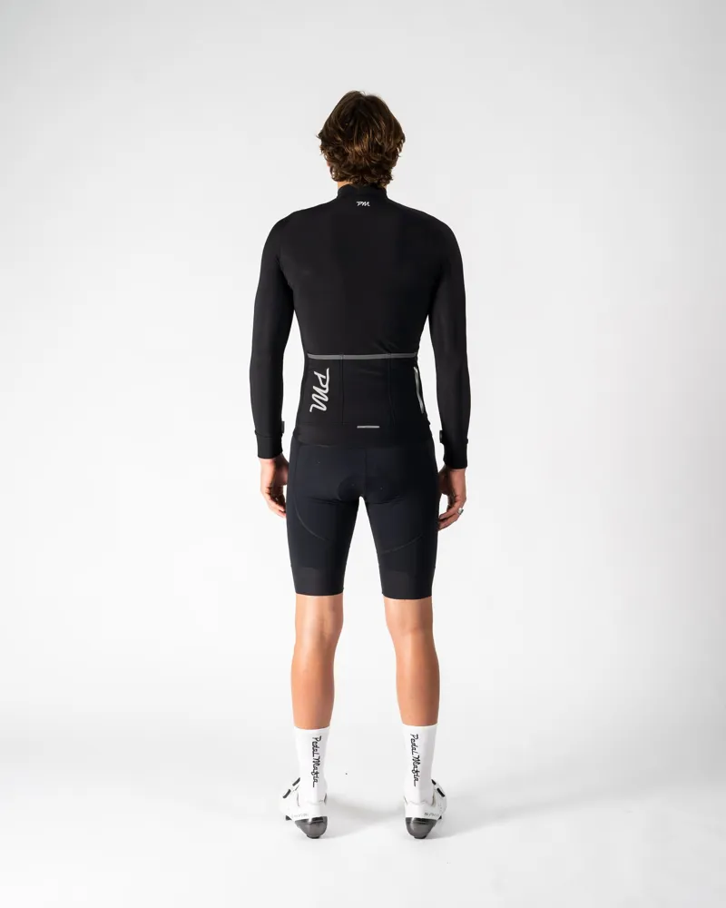 ウェア Pedal Mafia Mens Pro Thermal Jacket S Pedal Mafia Mens Pro Thermal Jacket Black
