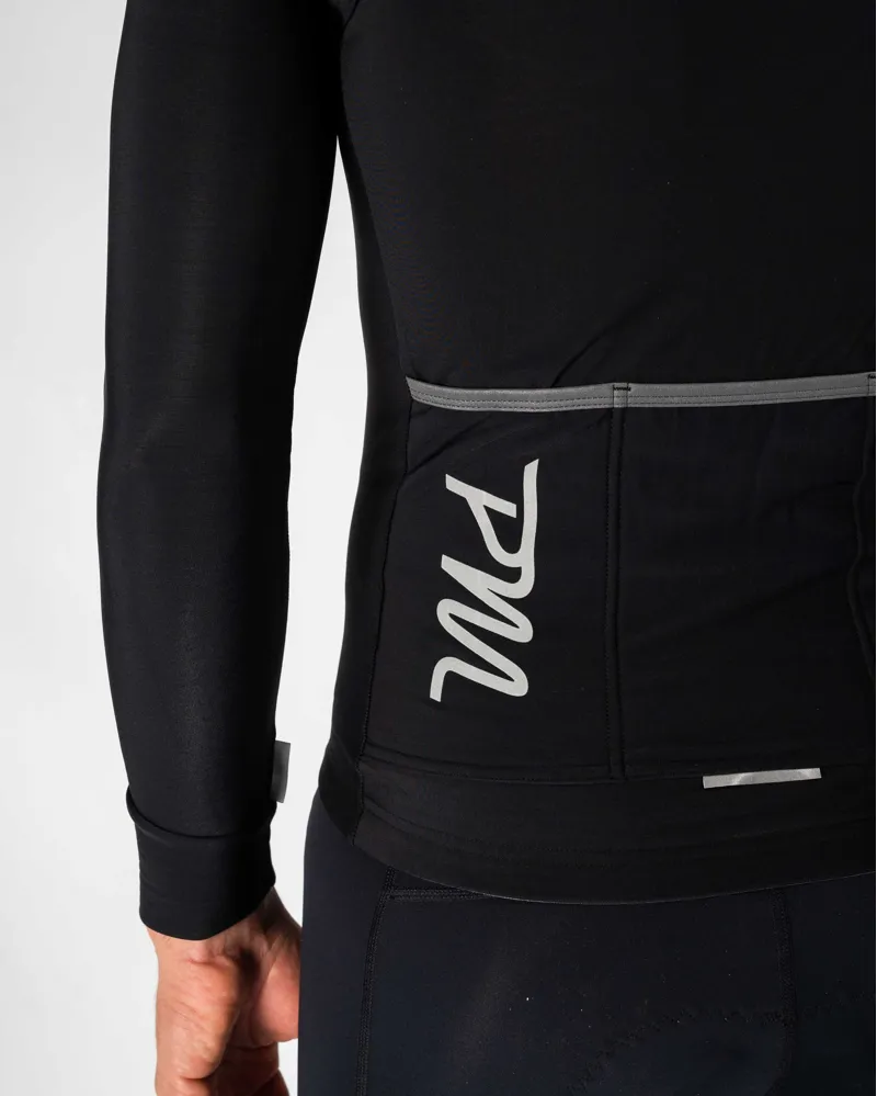 Pedal Mafia Mens Pro Thermal Jacket Black