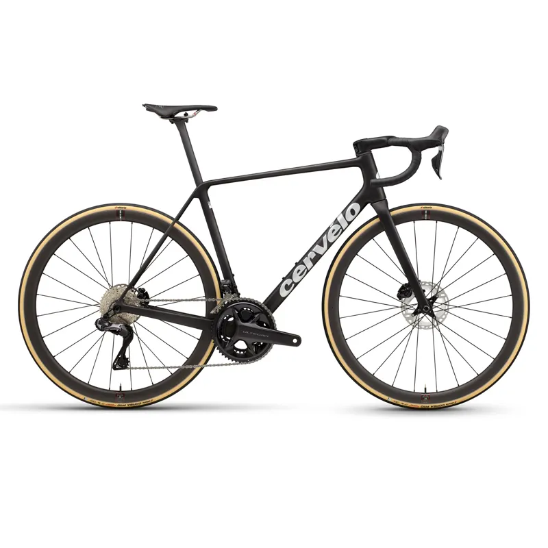 Cervelo R5 Shimano Ultegra Di2 Five Black/Silver Carbon Lightweight Road Race Bike 2026