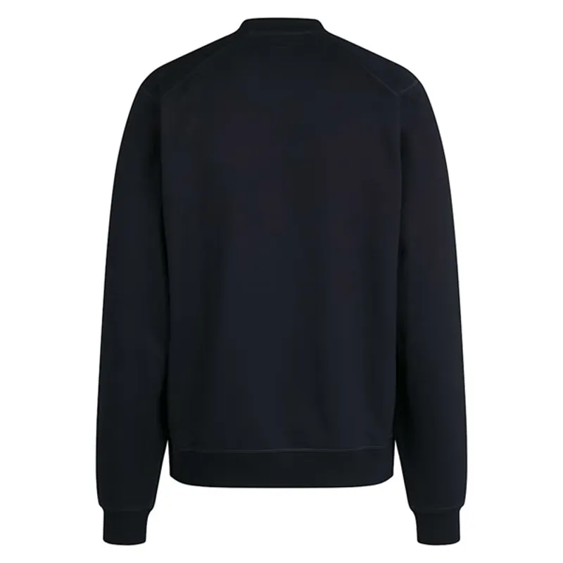 Rapha Men's Cotton Sweatshirt - Large Logo Black White-1
