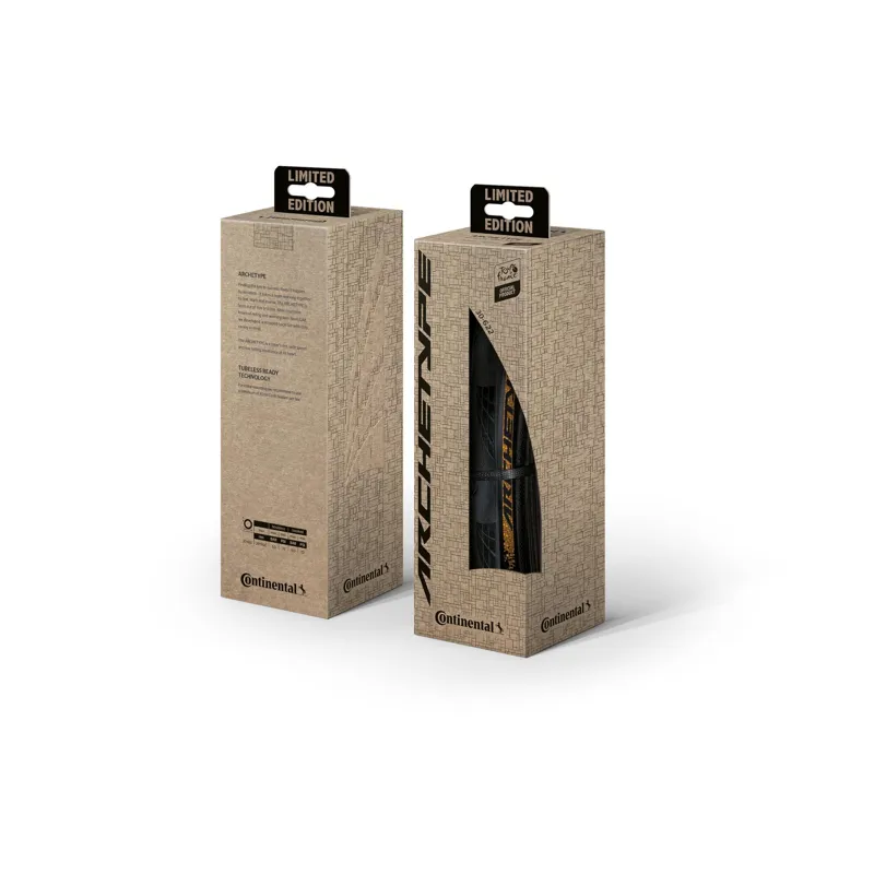 Continental Archetype Foldable Road Tyre TDF 25: BLACK 700X30C-1