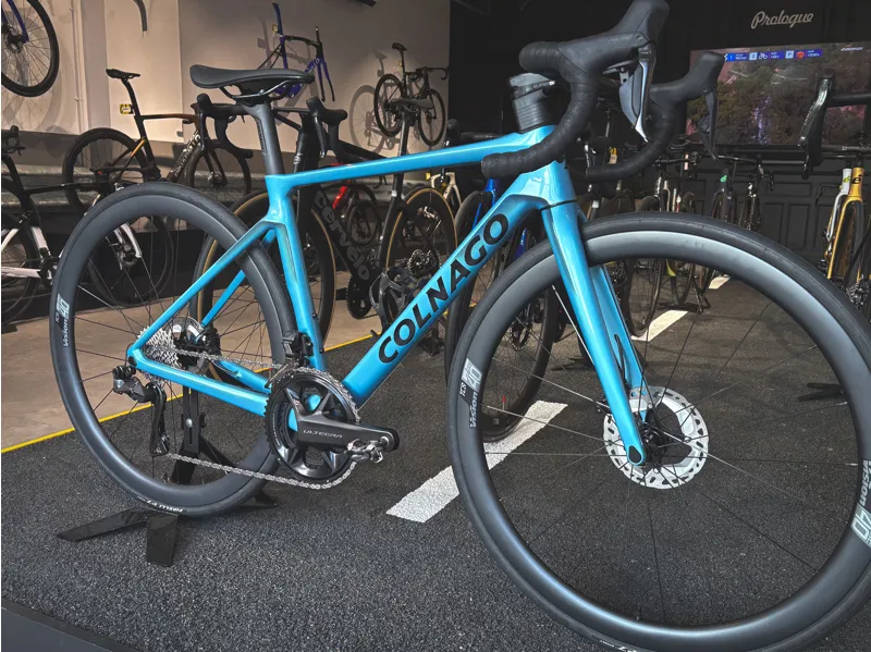 Colnago V4 Disc Ultegra Di2 12 Speed Vision Carbon Wheel Upgrade Blue-2