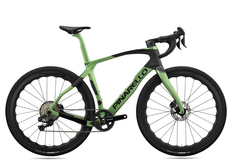 Pinarello Grevil F9 Disc GRX 815 Di2 Princeton Stone Green Gravel Bike