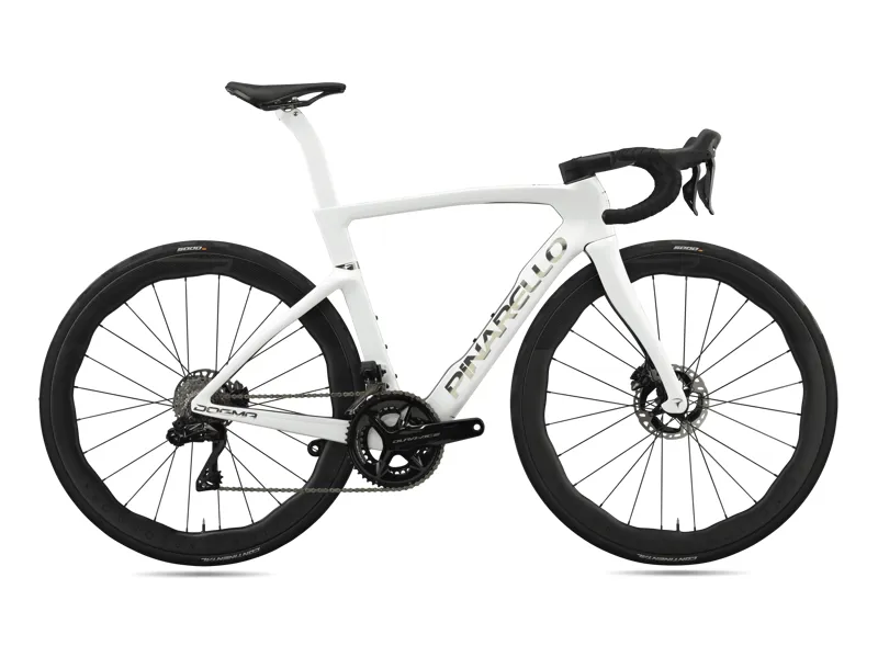 Pinarello Dogma F Disk Edge Crystal White Carbon Road Frameset