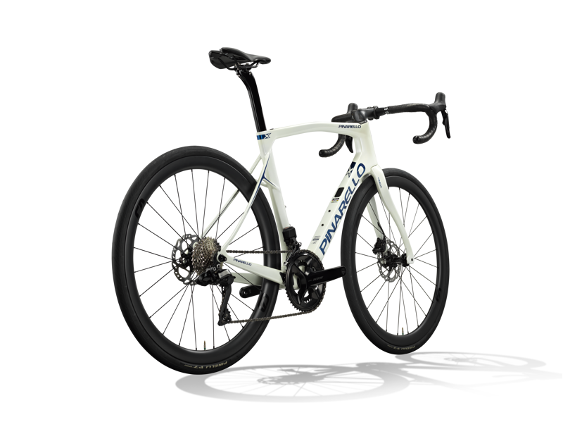 Pinarello X5 Disk 105 Di2 Xolar Crystal White Carbon Road Bike-4