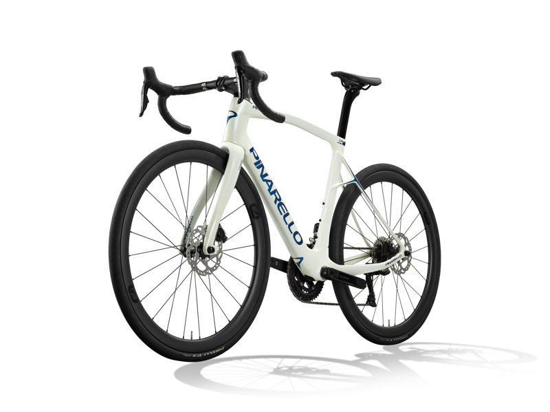 Pinarello X5 Disk 105 Di2 Xolar Crystal White Carbon Road Bike-3