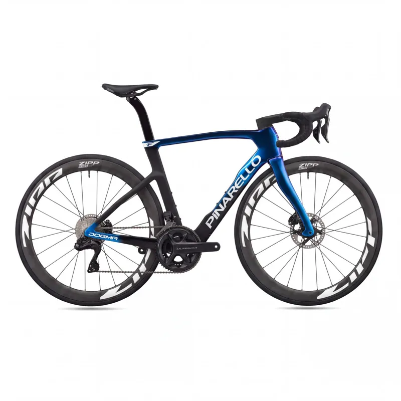 Pinarello Dogma F Luxter Blue Shiny Ultegra Di2 Prologue Exclusive Road Bike
