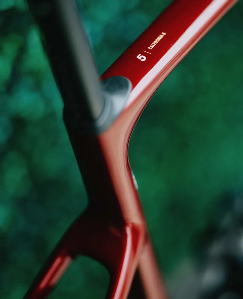 Cervelo Caledonia-5 Frameset Carmine Carbon Road Bike-3