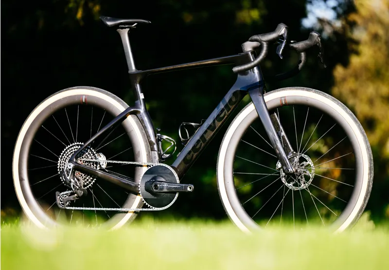 Cervelo Aspero-5 SRAM Red AXS 1 Five Black Carbon Gravel Race Bike-1