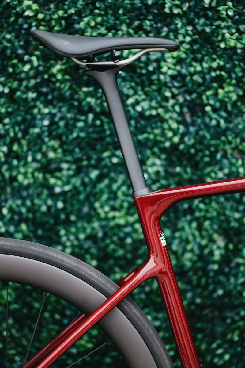 Cervelo Caledonia-5 Frameset Carmine Carbon Road Bike-2