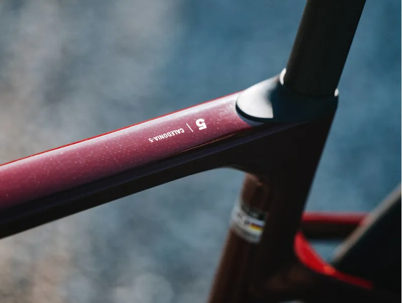 Cervelo Caledonia-5 Frameset Carmine Carbon Road Bike-4