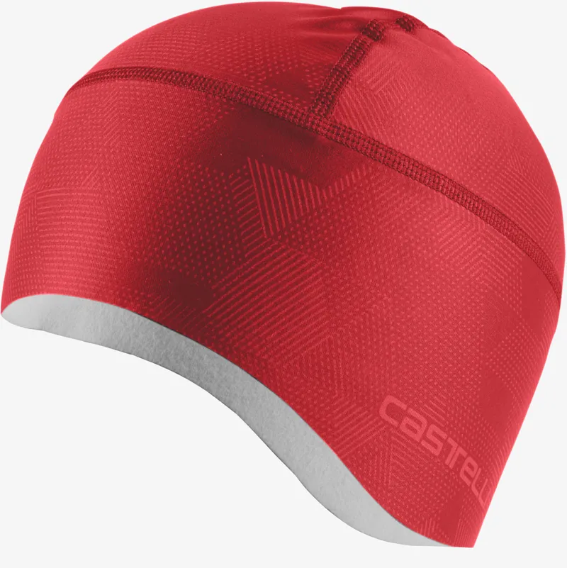 Castelli Pro Thermal Skully Cap in Red