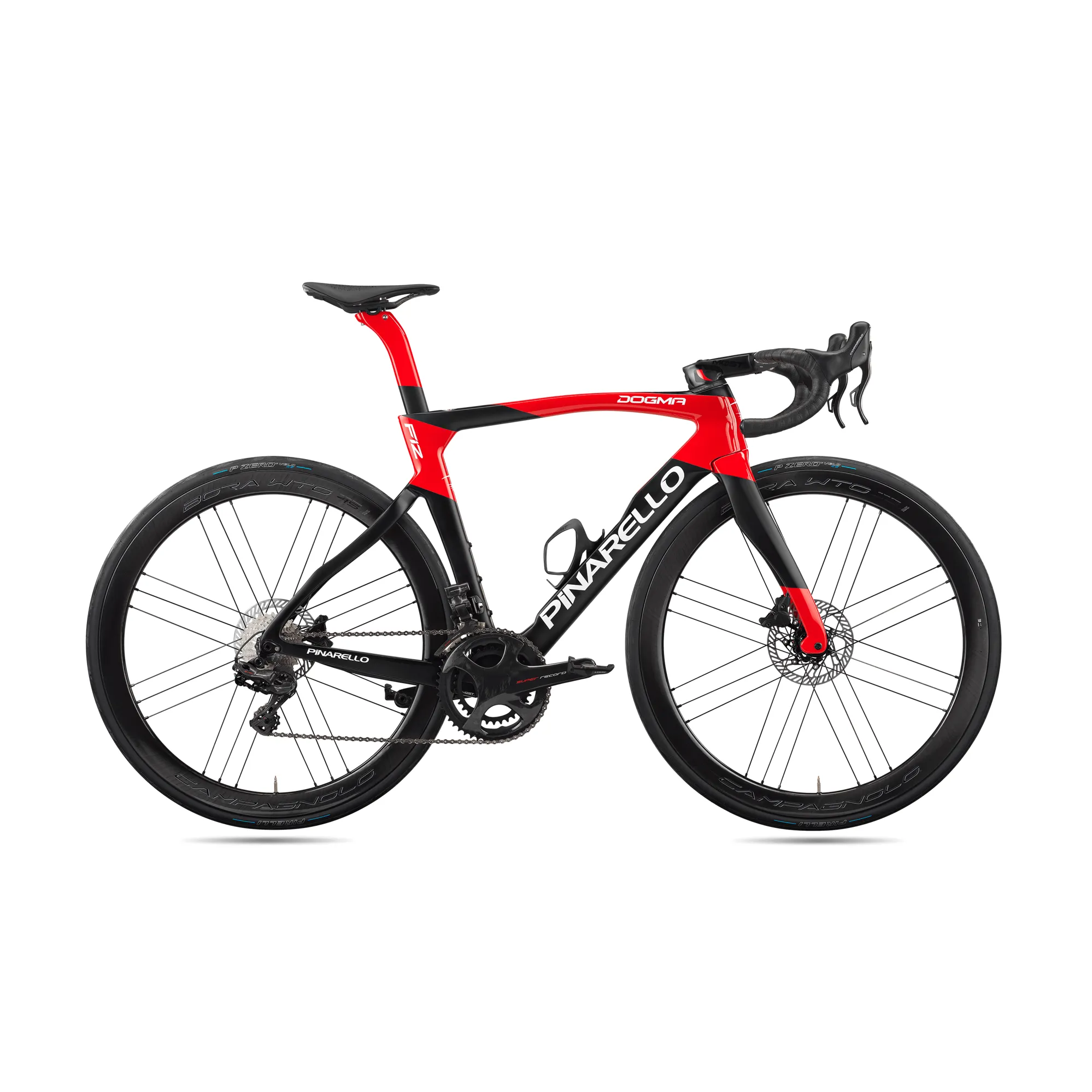2021 Pinarello Dogma F12 Disc 565 Vulcan Red Carbon Frameset
