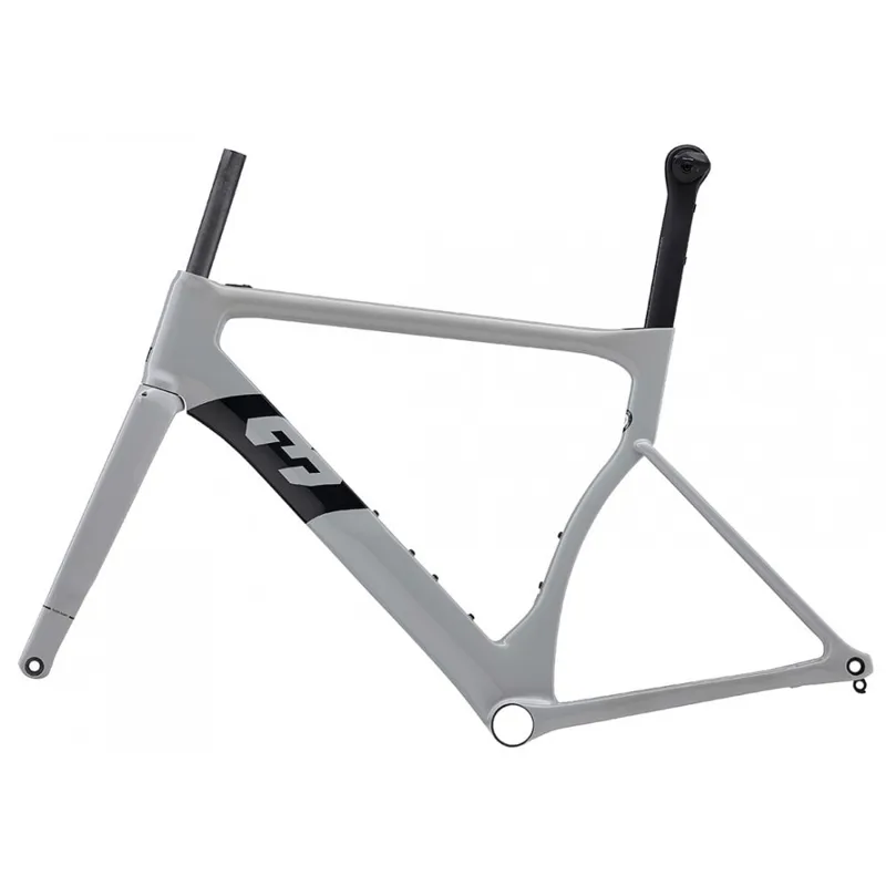 2019 3T Strada Due Team In Grey Carbon Road Frameset-1