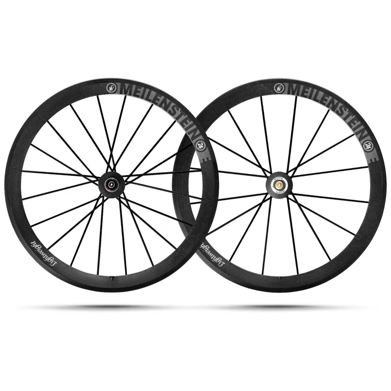 Lightweight Meilenstein Clincher 16/20 Spoke Carbon Wheelset