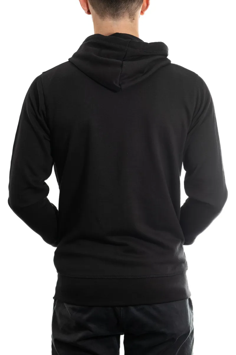 Prologue Performance Cycling Cotton Zip Up Hoodie In Black-4