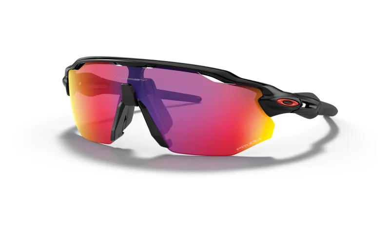 Oakley Radar EV Advancer Polished Black Prizm Road Sunglasses