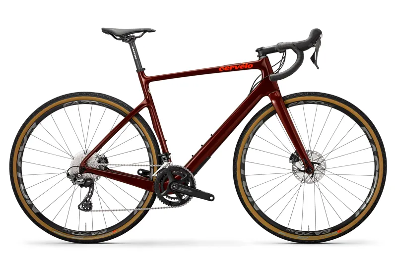 2020 Cervelo Aspero GRX Burgundy/Dark Orange Carbon Gravel Bike