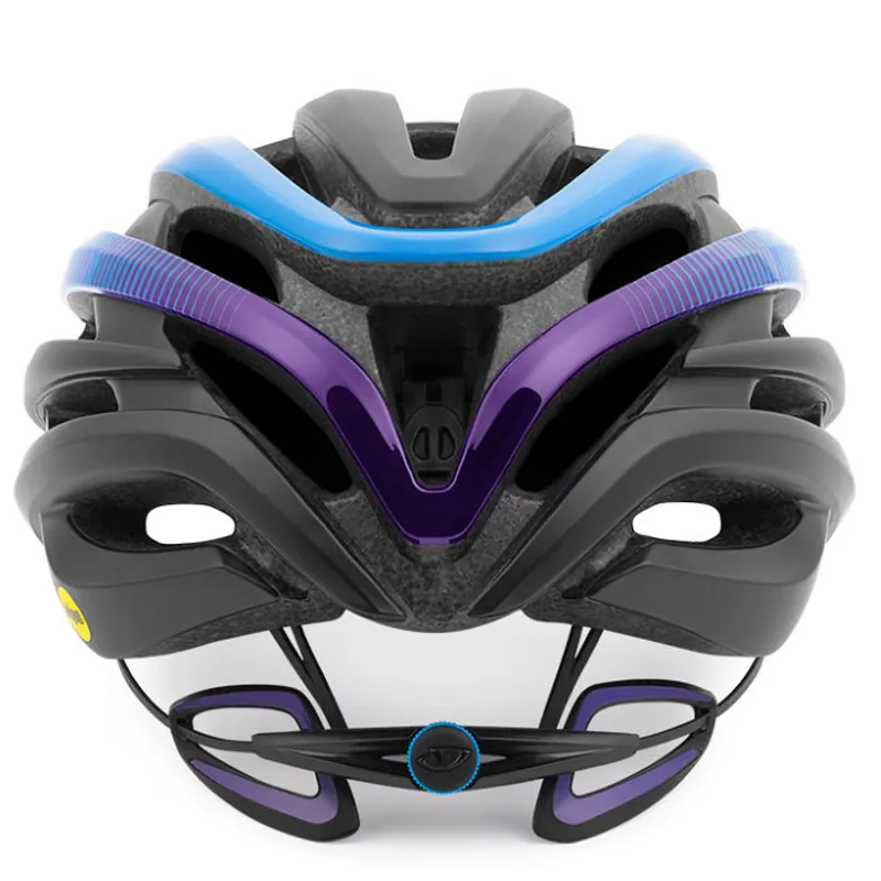 Giro Cinder Mips Road Helmet In Matt Black/Blue/Purple-2