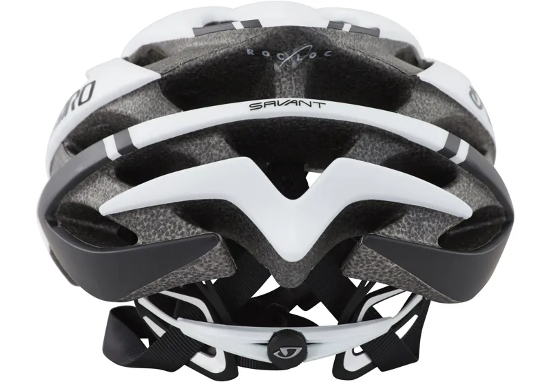 Giro Savant Road Cycling Helmet Matt White/Black-1