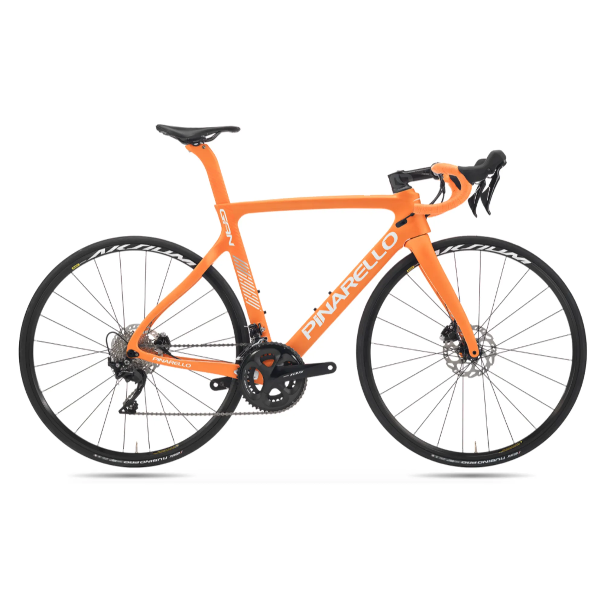 2020 Pinarello Gan Disk Shimano 105 252 Orange Carbon Road Bike