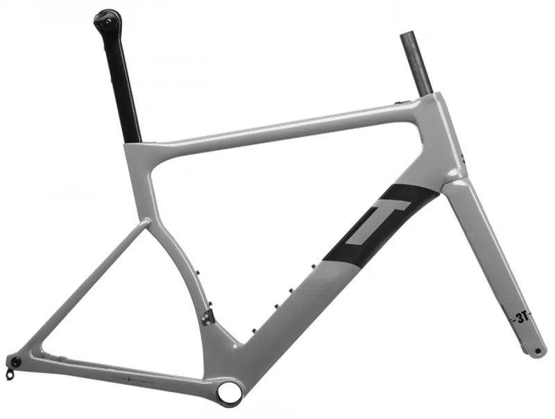 2019 3T Strada Due Team In Grey Carbon Road Frameset