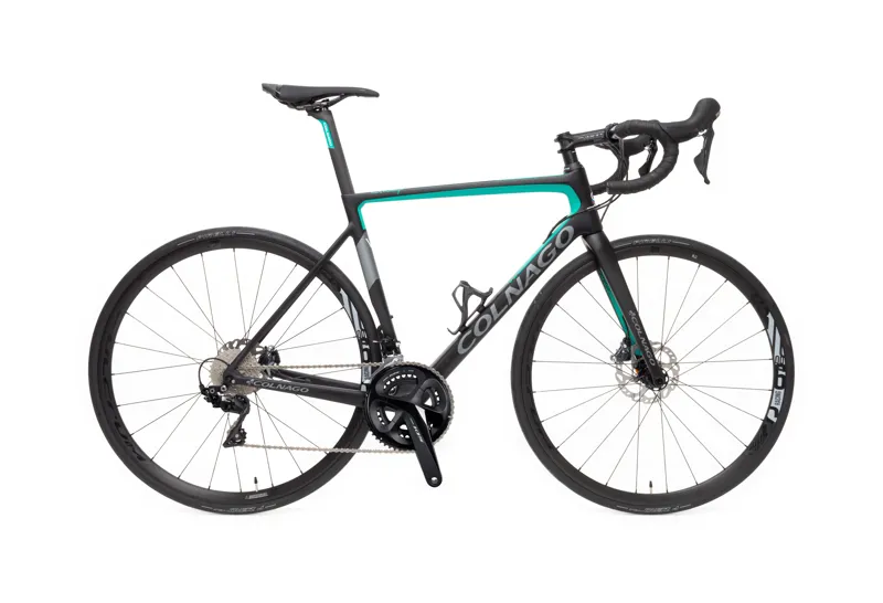 2021 Colnago V3 Disc 105 Black Green Carbon Road Bike