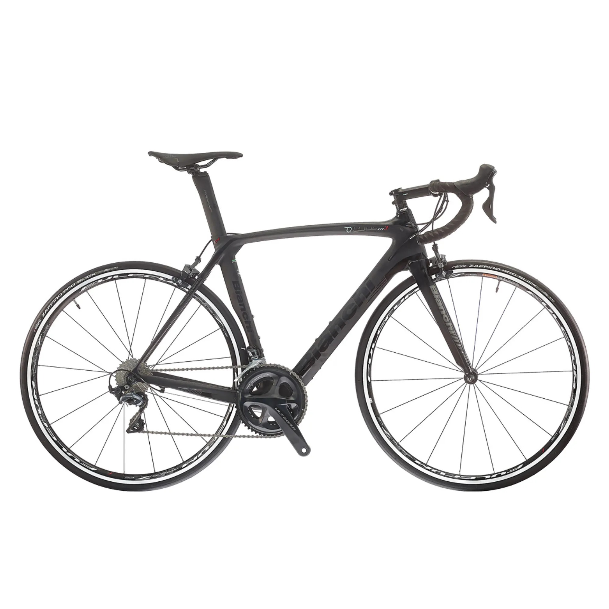bianchi 2019 road bikes Infinito CV Disc Ultegra Di2 Bike BLACK / CK16 Bianchi Infinito CV Ultegra Di2