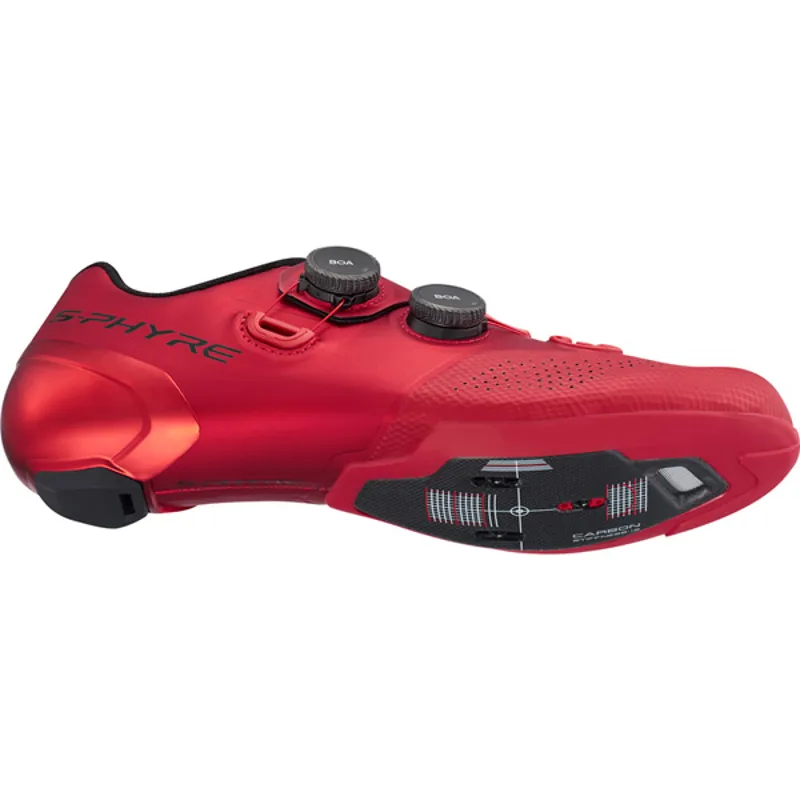 Shimano S-PHYRE RC9 RC902 SPD-SL Road Shoes Red-3