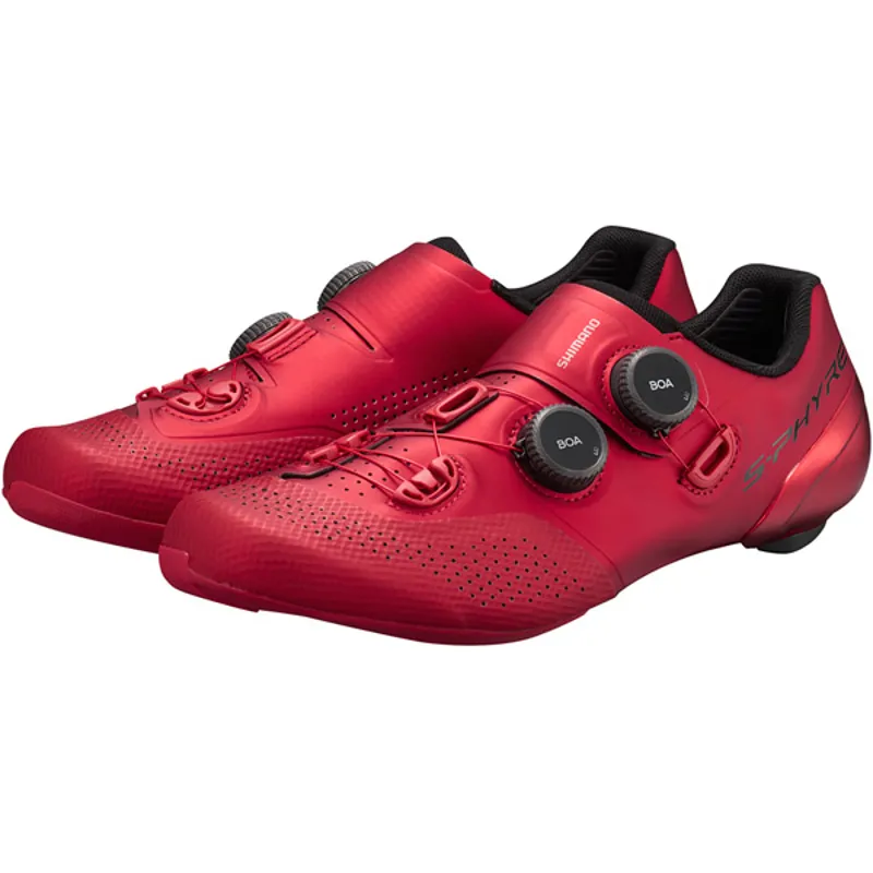 Shimano S-PHYRE RC9 RC902 SPD-SL Road Shoes Red-4