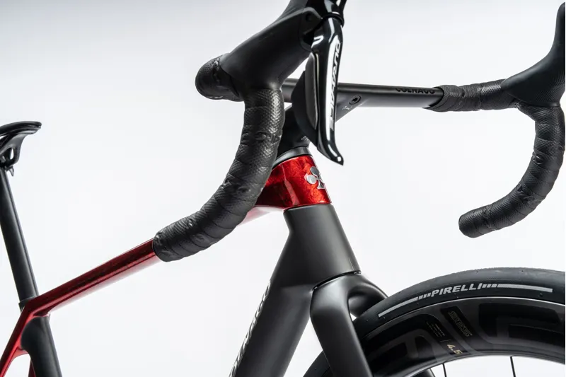 Colnago C72 Disc 2026 Carbon Road Race Bike With Dura Ace Di2 ENVE 4.5 SES HFRD Black Red-5