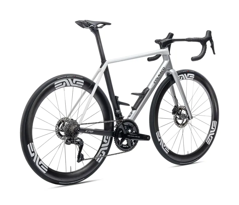 Colnago C72 Disc 2026 Carbon Road Race Bike With Dura Ace Di2 ENVE 4.5 SES HFWS Black Silver White-2