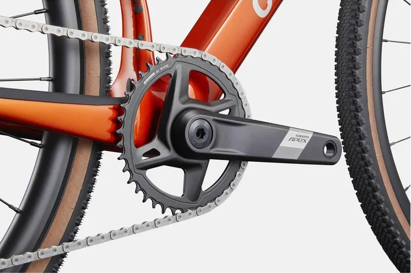 Cannondale SuperX 4 Apex AXS Fire Orange Gravel Race Bike-6