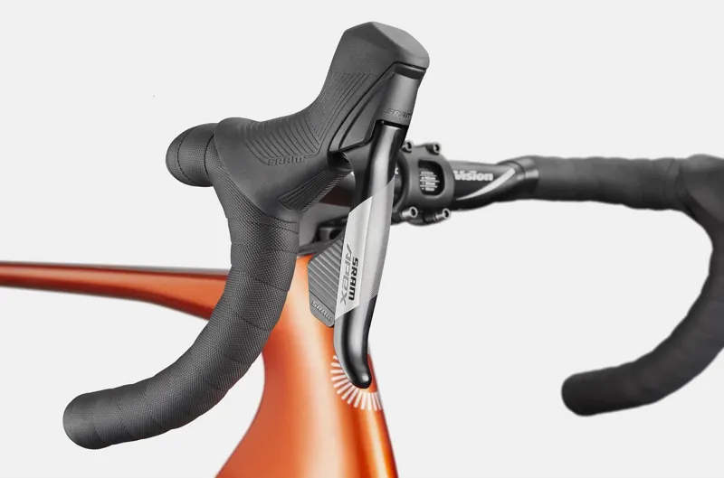 Cannondale SuperX 4 Apex AXS Fire Orange Gravel Race Bike-4