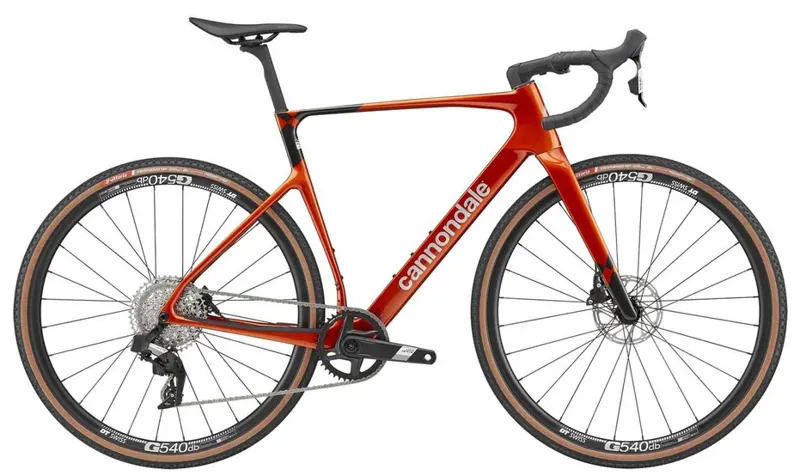 Cannondale SuperX 4 Apex AXS Fire Orange Gravel Race Bike