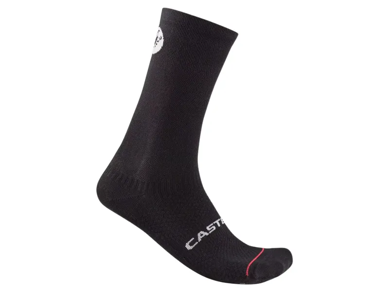 Castelli Scorpion Logo 20 Thermal Sock Black