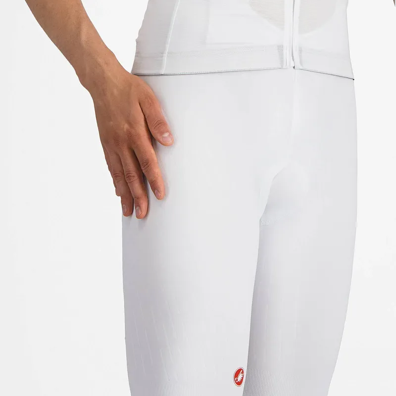Castelli Free Aero Race S Bib Shorts in White-4