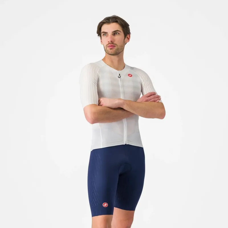 Castelli Free Aero Race S Bib Shorts in Belgian Blue-5