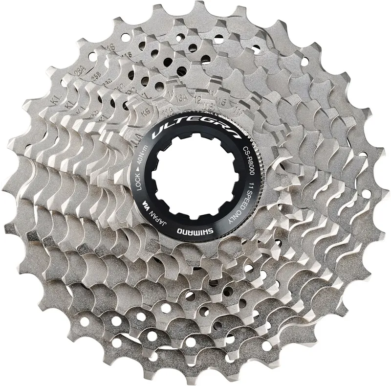 Shimano Ultegra R8000 11-Speed Silver 11-28 Cassette
