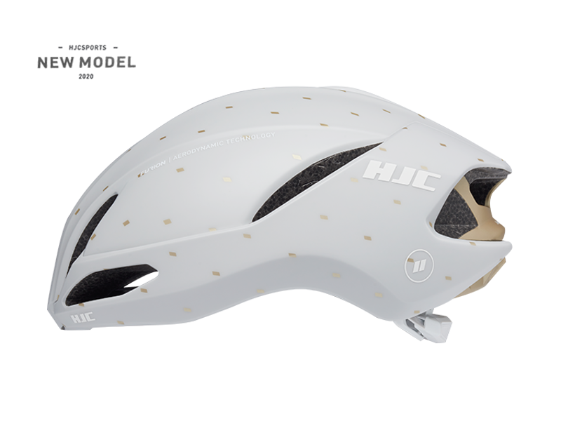 HJC Furion 2.0 Off White/Gold Road Cycling Helmet-2