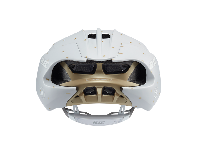 HJC Furion 2.0 Off White/Gold Road Cycling Helmet-3