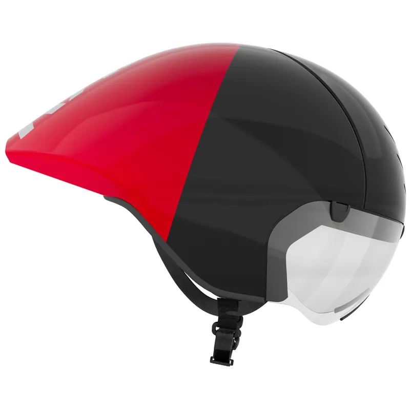 Kask Mistral Black/Red TT Helmet-1