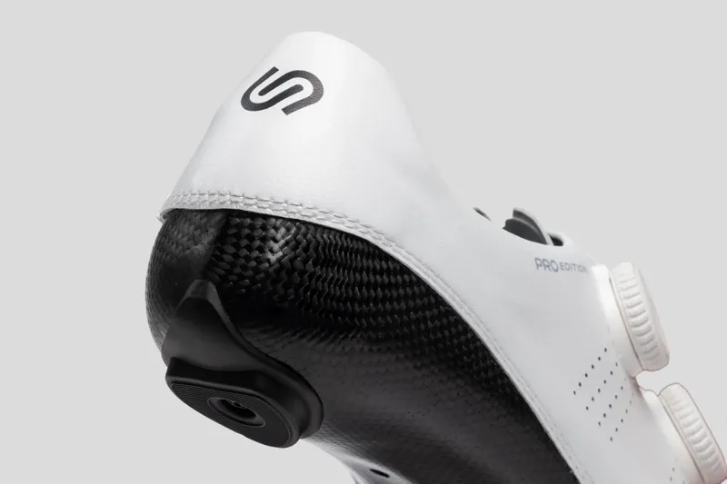Nimbl Ultimate Exceed Pro Edition Carbon Road Shoes in White/Black-3