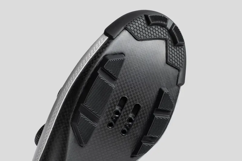 Nimbl Urano Carbon Gravel Shoes in White/Black-2